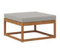 vidaXL Pouf d'Extérieur Bois d'Acacia Massif Naturel, Balcon, Mobiles de Jardin Modernes, Design extérieur modulable, Sectionnel Durable, Aménagement Flexible