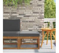 vidaXL Pouf d'Extérieur Bois d'Acacia Massif Naturel, Meubles de balcon, bois d'acacia moderne,900451