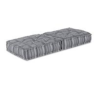 Pouf Modulable Vidaxl Gris 70x70x36 Tissu