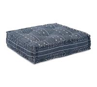 Pouf Modulable Vidaxl Indigo 70x70x36 En Tissu