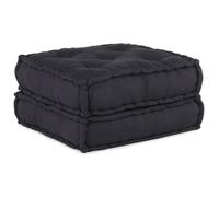 vidaXL Pouf modulaire Anthracite 70x70x36 Tissu, canapé, canapé Convertible, canapé Tissu, canapé modulable, Coussin Palette, canapé de Sol, Divan