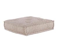 vidaXL Pouf Modulaire Marron Clair 70x70x36 Tissu