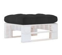 Vidaxl Pouf Palette De Jardin Bois De Pin Imprégné De Blanc