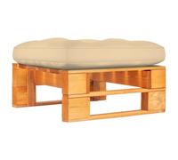 vidaXL Tuinhocker pallet honingbruin geïmpregneerd grenenhout3066448 G