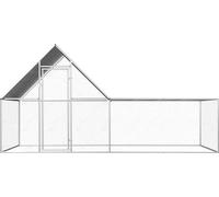 Vidaxl Poulailler 4 X 2 X 2 M Acier Galvanisé