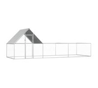 vidaXL Poulailler 6 x 2 x 2 m Acier galvanisé