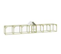 Kippenhok 700x100x150 cm geïmpregneerd massief grenenhout3102984