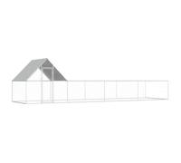 Kippenren 8x2x2 m gegalvaniseerd staal144558