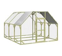 Vidaxl Poulailler 268x300x190 Cm Bois De Pin Massif Imprégné
