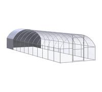 Vidaxl Poulailler D'extérieur 3x12x2 M Acier Galvanisé