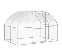 vidaXL Poulailler d'extérieur 3 x 2 x 2 m Acier galvanisé, 25.8kg