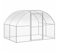 vidaXL Poulailler d'extérieur 3 x 2 x 2 m – acier galvanisé – 25,8 kg