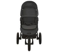 Poussette pour bébé Anthracite Acier