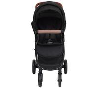 Vidaxl Poussette Pour Bébé 2-En-1 Anthracite Acier