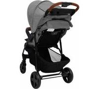 Kinderwagen 2-in-1 staal lichtgrijs10371