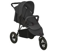 Poussette pour bébé Anthracite Acier