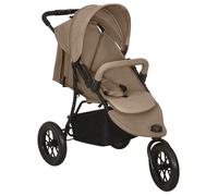 vidaXL Poussette pour Bébé Landau de Voyage Pliable Extérieur Système de Pliage à une Main Dossier et Repose-pied Réglables 10261