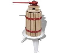 vidaXL Presse à fruits et à vin 6 L G