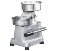 vidaXL Presse à hamburger avec 500 feuilles de galettes Aluminium 10cm