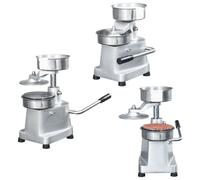 vidaXL Presse à hamburger avec 500 feuilles de galettes Aluminium 13cm