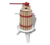 vidaXL pressoir à fruits et vins 6 L