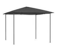 vidaXL Belvédère 3x3x2,6 m Anthracite 160 g/m²