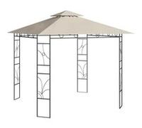 Vidaxl Belvédère 3x3x2,7 M Crème 160 G/M²