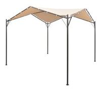 vidaXL Chapiteau tente 3 x 3 m Acier Beige 43168