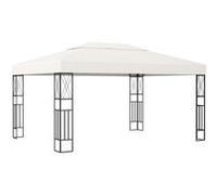 Tonnelle 3x4 m Anthracite Tissu Belvédère Chapiteau Tente de Réception vidaXL