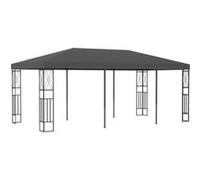 Vidaxl Belvédère 3x6 M Anthracite Tissu Gris