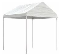 Vidaxl Belvédère Avec Toit Blanc 2,28x2,23x2,69 M Polyéthylène