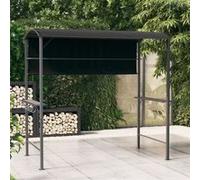 vidaXL Belvédère avec Toit Tonnelle de Jardin Chapiteau de Terrasse Pavillon de Patio Tente de Réception Extérieur 318533