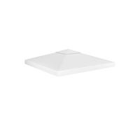 vidaXL Prieeldak 2-laags 310 g/m² 3x3 m wit312074