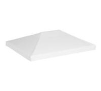 Toile de Toit de Belvédère 270 g/m² 3x3 m Jaune Auvent de Remplacement vidaXL