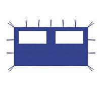 vidaXL Prieelzijwand met ramen 4x2 m blauw3070422 Bleu G
