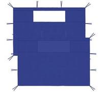 vidaXL Prieelzijwanden met ramen 2 st blauw3070426 Bleu G