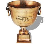 vidaXL Prijzenbeker champagnekoeler koperbruin243498 Marron G