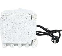 vidaXL Prises de jardin avec minuterie aspect pierre