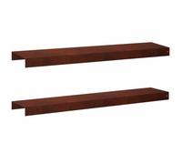 vidaXL Profilé de recouvrement de Jardin 2 pc 100 x 20 x 5 cm