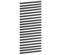 vidaXL Profilé de recouvrement de Jardin 20 pc 100 x 5 x 5 cm Acier