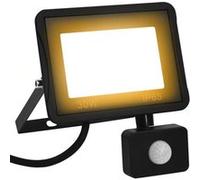 Projecteur à LED avec capteur 30 W Blanc chaud