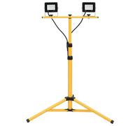 Vidaxl Projecteur À Led Avec Trépied 2x20 W Blanc Froid