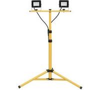 vidaXL Projecteur à LED avec trépied 2x20 W Blanc froid Blanc G
