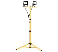 Projecteur à LED avec trépied 2x30 W Blanc chaud