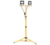 Projecteur à LED avec trépied 2x30 W Blanc froid