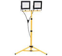 Vidaxl Projecteur ¿¿ Led Avec Tr¿¿Pied 2x100 W Blanc Chaud Blanc