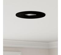 vidaXL Projecteurs encastrés 24 pcs ronds GU10 noir Ø91 mm