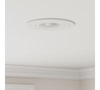 vidaXL Projecteurs intégrés 24 pcs Ronds GU10 Blanc Ø91 mm