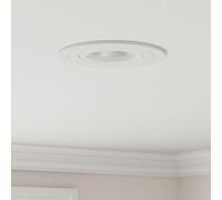 vidaXL Projecteurs intégrés 24 pcs Ronds GU10 Blanc Ø91 mm