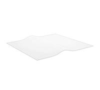 vidaXL Protecteur de Table Film de Protection de Meubles Nappe Couverture de Table de Salle à Manger Imperméable Transparent 70x70 cm 2 mm PVC